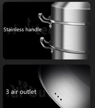 Steamed Fish Seafood Pot Oval Steamer